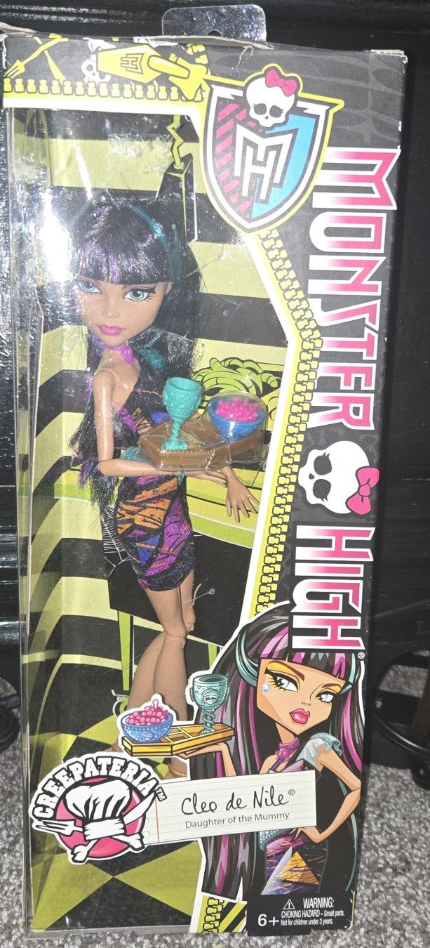 Monster High Creepateria Cleo De Nile Doll