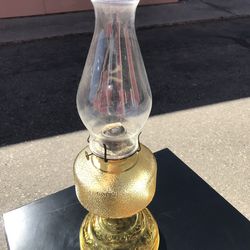 Amber base oil lamp