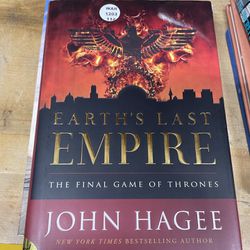 John Hagee “Earth’s Last Empire” Autograph Signed book 