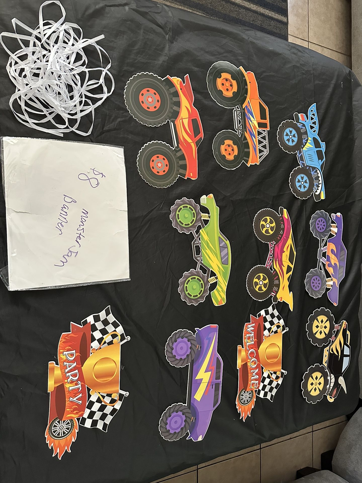 New monster jam banner