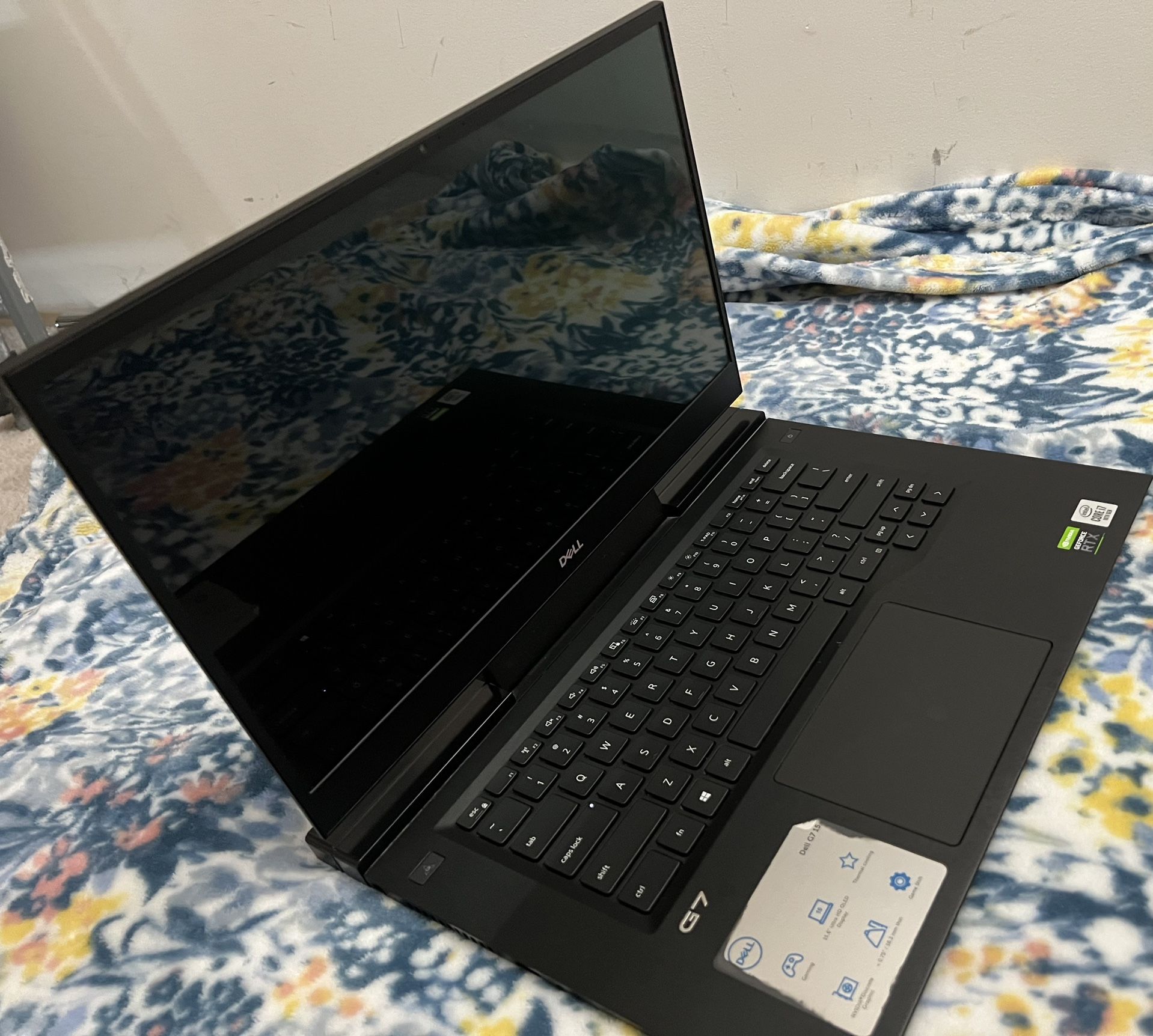 Dell G7 15 Gaming Laptop – i7, RTX, SSD – Great Condition – $499 OBO