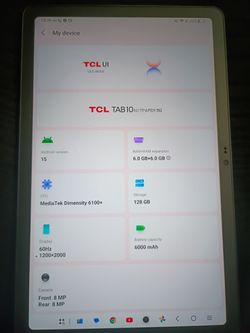 TCL nxtpaper 5g tablet 10.4