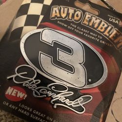  Team Promark NASCAR #3 Dale Earnhardt Auto Emblem.