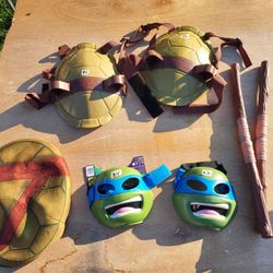 Tmnt Halloween Costume Lot