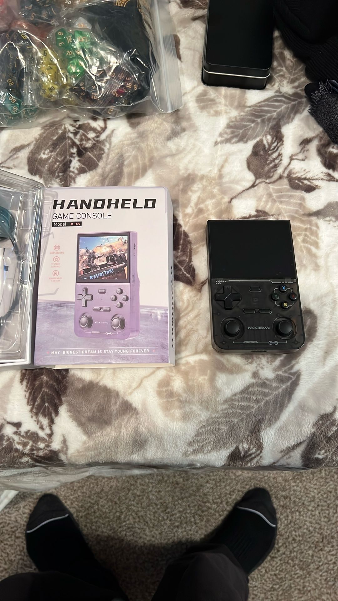 New K36 Retro Game Handheld! 13,500 Full Games! Nintendo, Gameboy, Pokemon, Playstation!