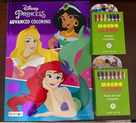 Disney Princess Advanced Coloring Book by Bendon