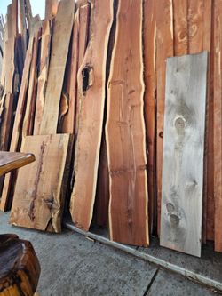 Live Edge Wood Slabs Lot