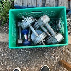Crate Of  Weights