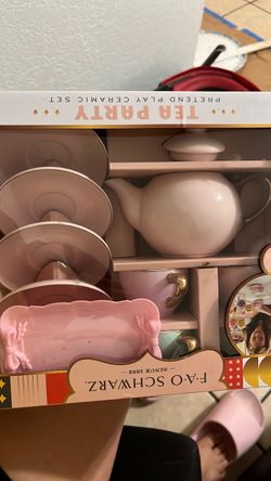 Ceramic tea party set