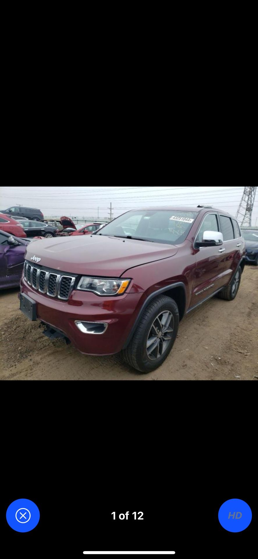 Jeep Cherokee 2017 Parts Available