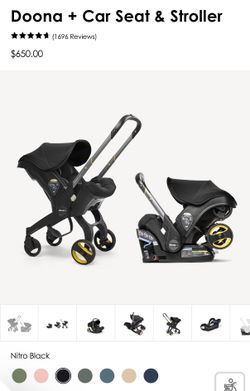 Doona Stroller/Car seat