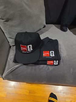 Coca Cola FIFA 26 World Cup buttoned collard polo shirt/Coca Cola FIFA World Cup 26 hat adjustable in the back