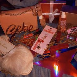 Bag, Slippers, Beauty Bundle