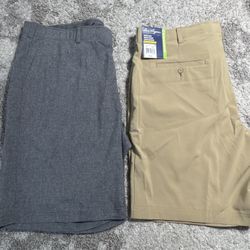2 Brand New Men’s Size 42 Golf Shorts For $25!