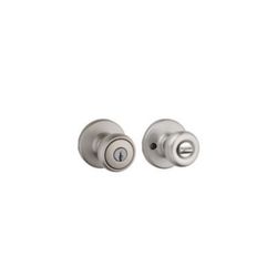 Kwikset Tylo Keyed Entry Door Knob in SC