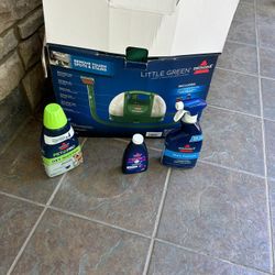 Portable “Little Green” Carpet & Upholstery Cleaner