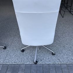 White High Back  office chairs