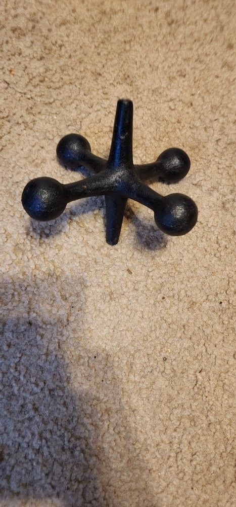 Cast Iron Mid Century Door Stop Jack