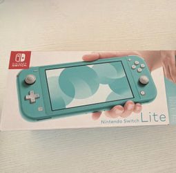 Nintendo Switch Lite Turquoise Handheld Console