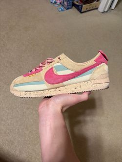 Size 10.5 - Nike Cortez SP Union Sesame Pink Clay