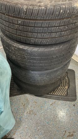 4 16” Rims. Used Tires