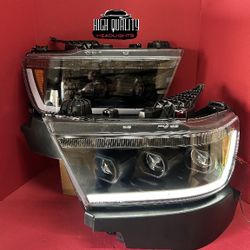 Dodge Ram 2019. 2024 Headlights.