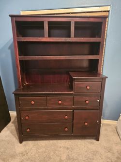 Kids Dresser With Shelves