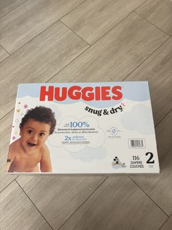 HUGGIES SNUG&DRY GIGA DIAPER SZ2 116