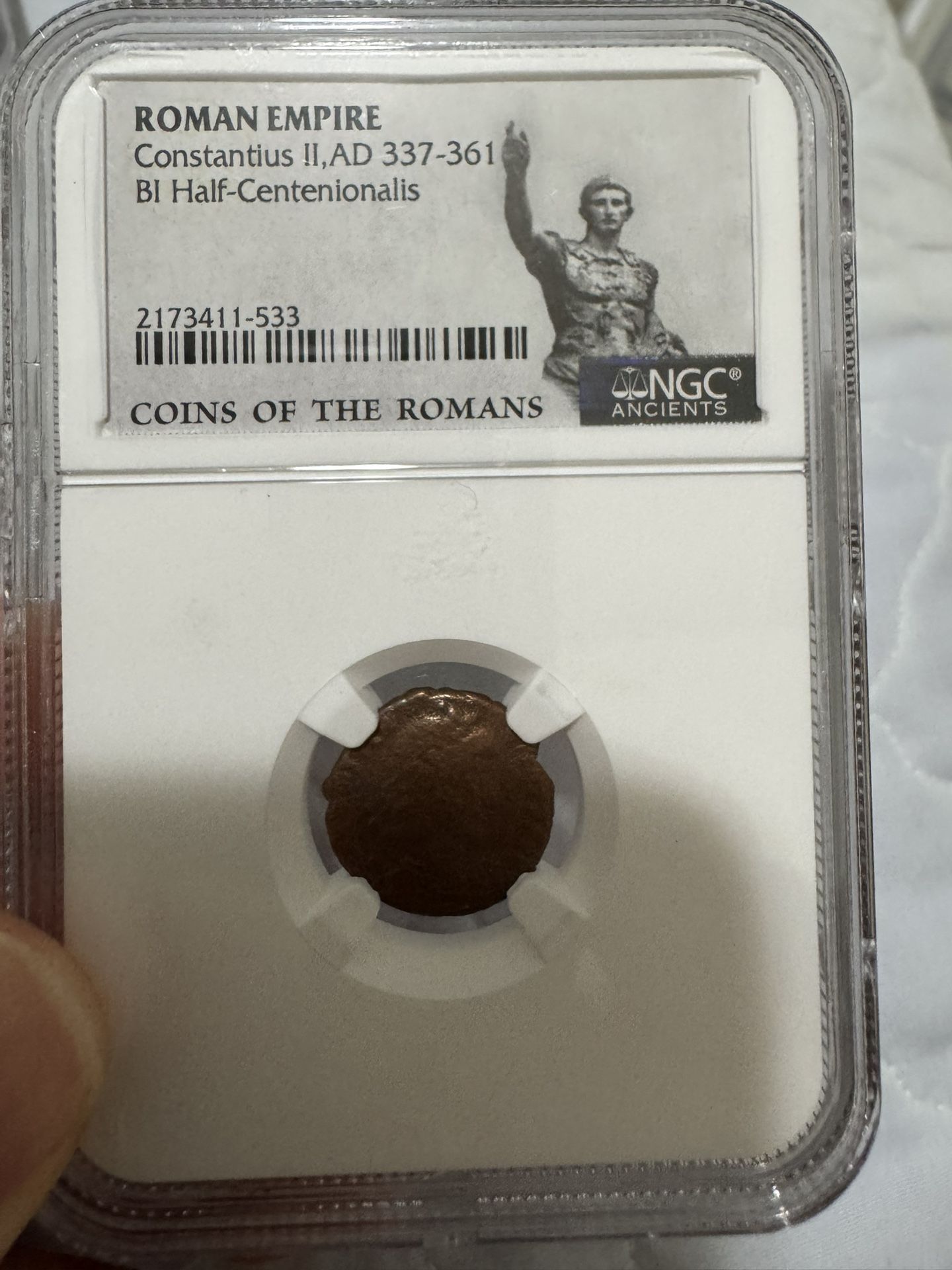 337AD-361 Roman Empire Coin 