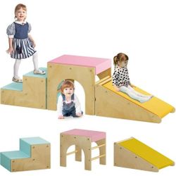 Pikler Triangle Set, Toddler Climbing Toys
