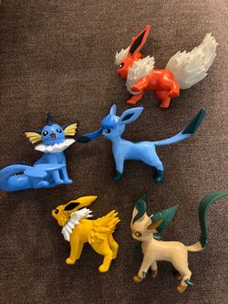 Pokémon Eeveelution Figures Set of 5