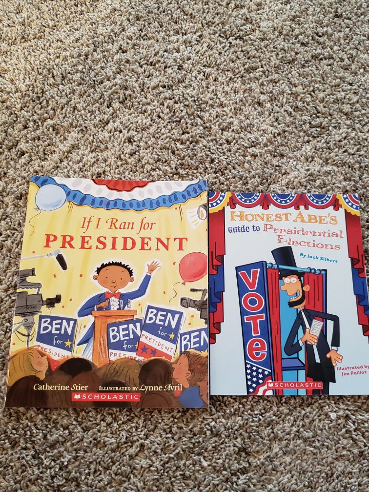 2 Childrens Presidential Books