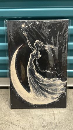 Lady of the Moon  12” X 18”
