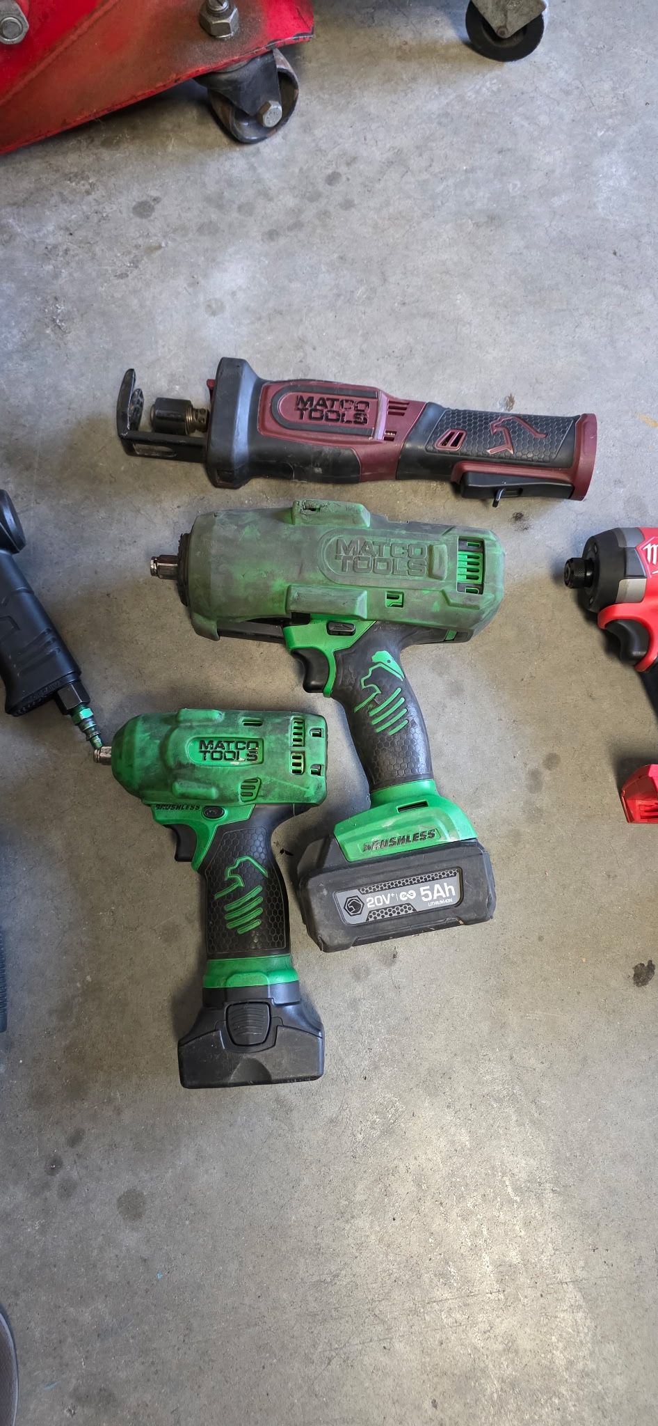 Matco, Snap On tools and More