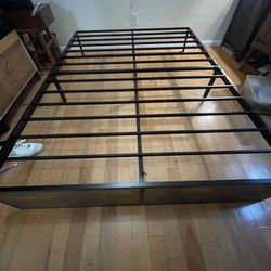 Bed Frame With Under Storage - Full size