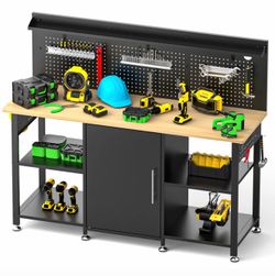 Heavy duty workbench cabinet