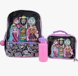Monster High Backpack Set