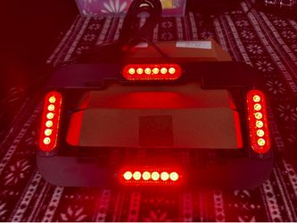 License Plate Strobe Warning Lights