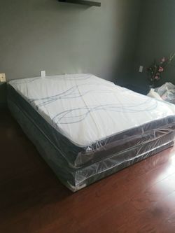 New FULL MATTRESS and BOX SPRING - 2PC