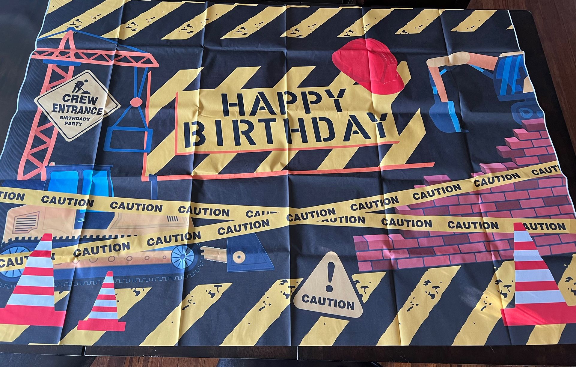Birthday Banner And Background 