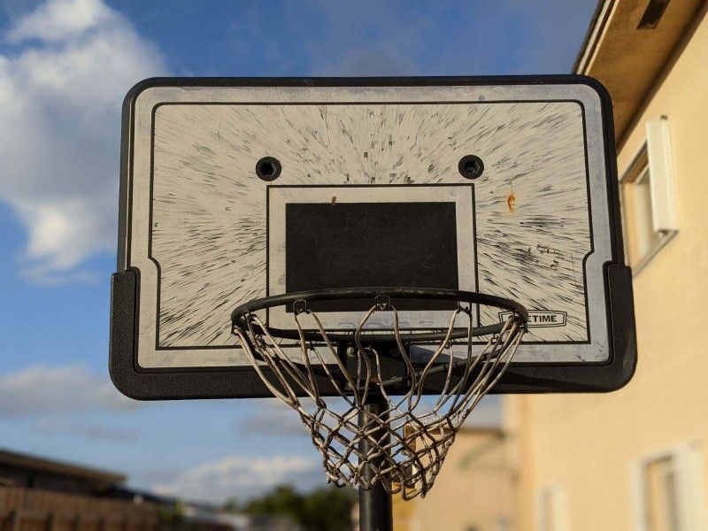 Lifetime Adjustable Portable Basketball Hoop, 44 inch HDPE Plastic Impact®