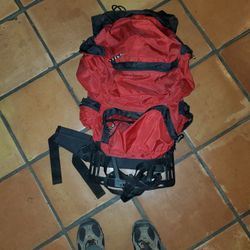 Backpack Youth External Nylon Frame