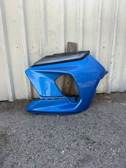 Chevy blazer ( 2019 2020 2021 2022 ) front bumper left driver side LH extension original OEM WITH FOG LIGHTS