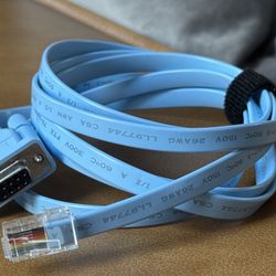 Cisco Console Cable RJ45 to DB9 F - $3