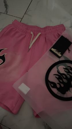 Pink hellstar shorts