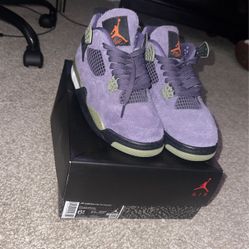 Jordan 4 Purple Canyons 