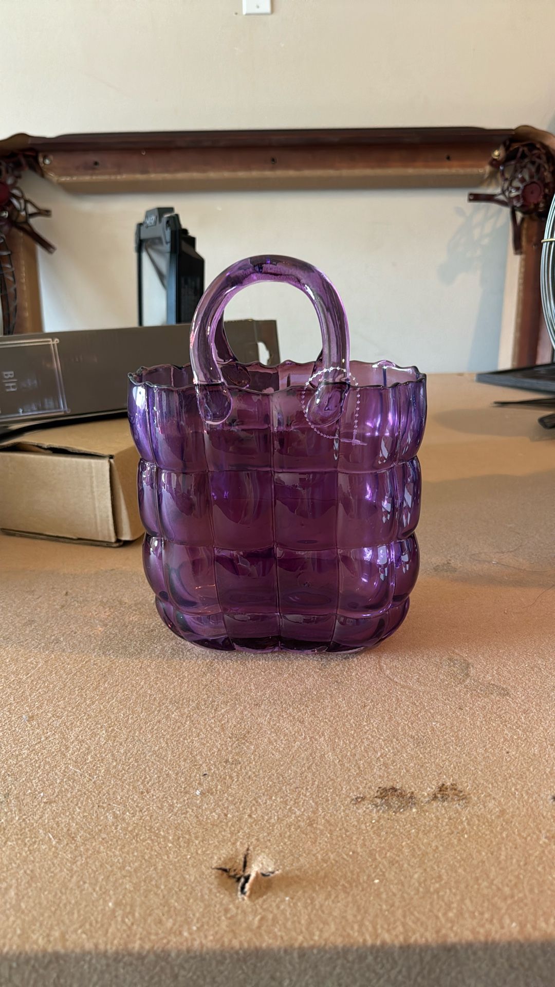 Handbag Flower Vase