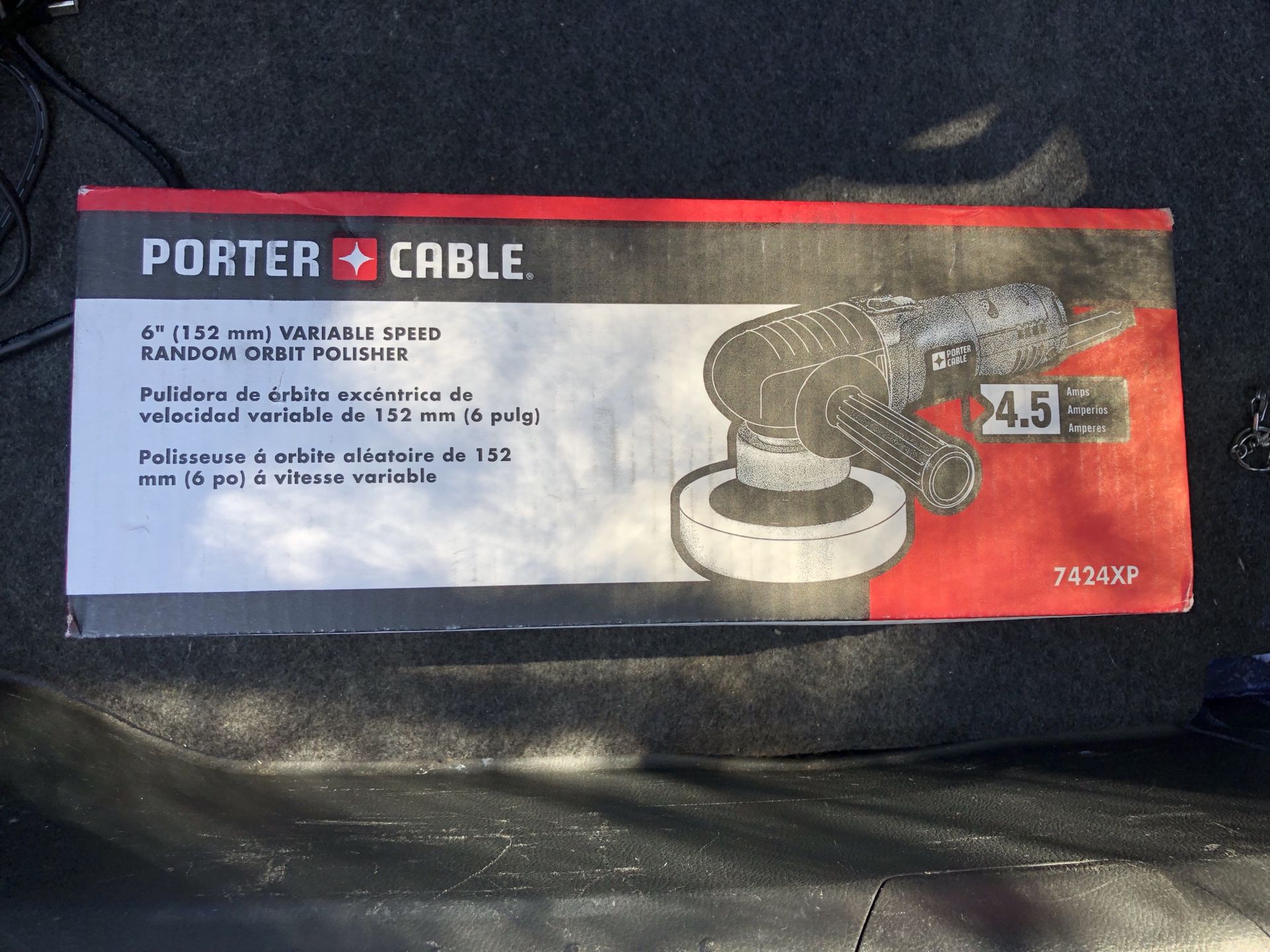 Porter Cable 7424XP 6 Variable Speed Random Orbital Polisher