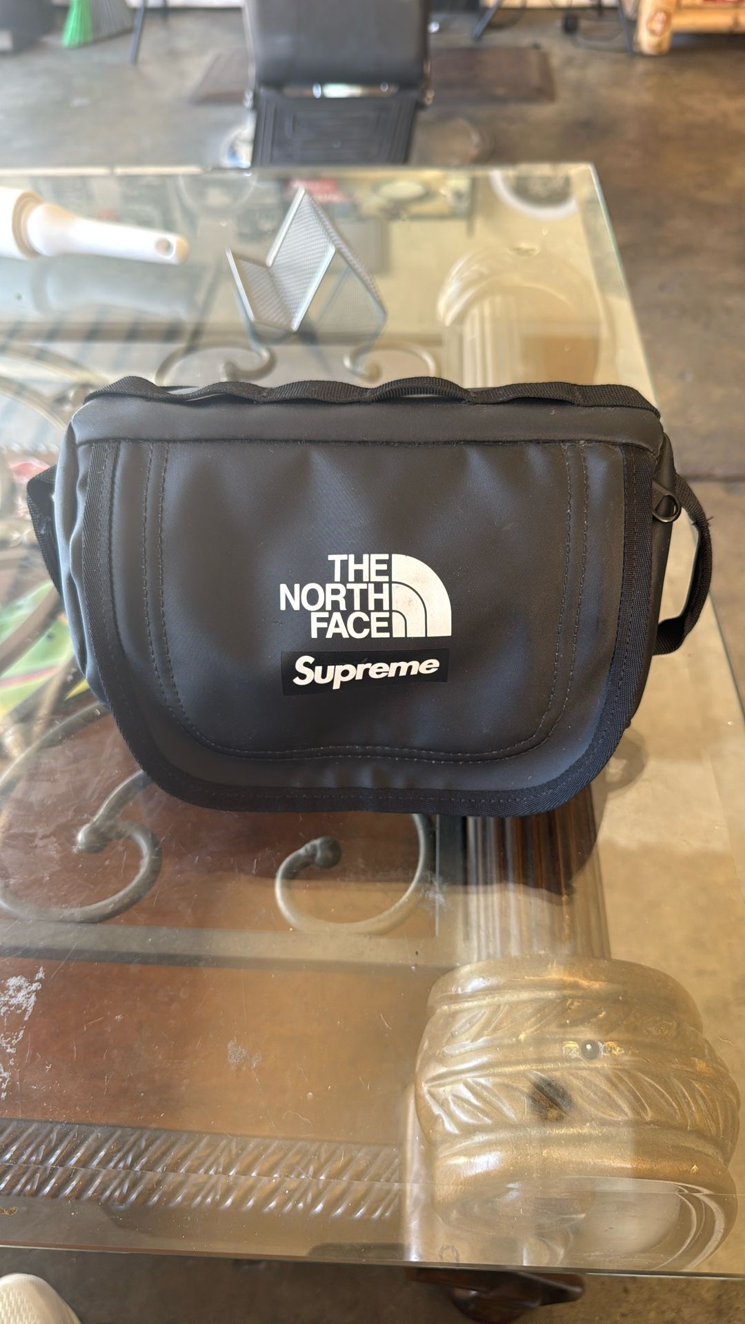 North face Supreme Money Bag