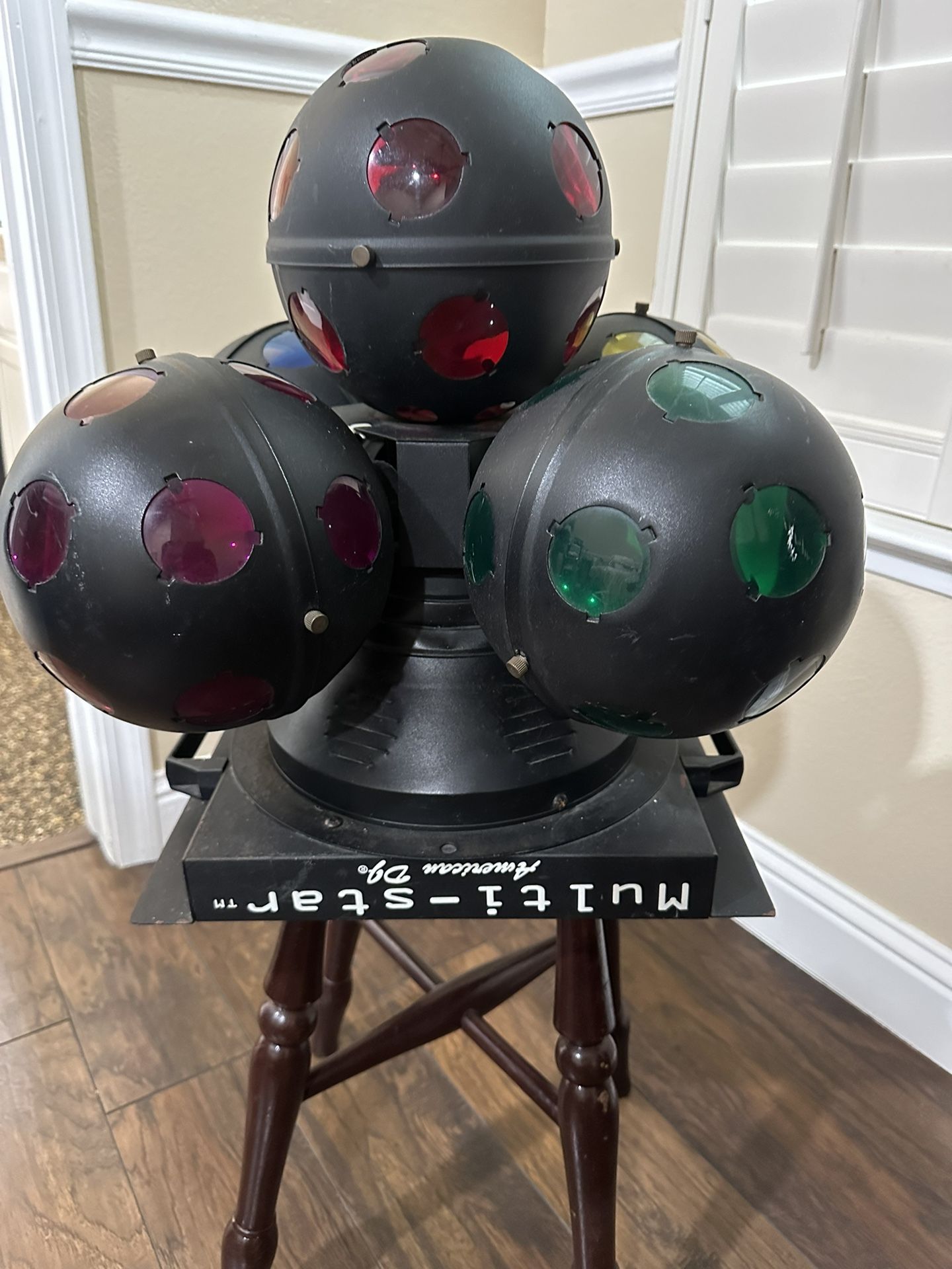 DJ Equipment - American DJ Roto 5 Ball Multi-Star Disco Lights for